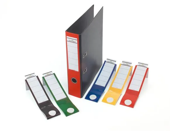 Chrbtový štítok, pre zakladače, samolepiaci, 60 x 390 mm, DURABLE „ORDOFIX®“, žltý 2