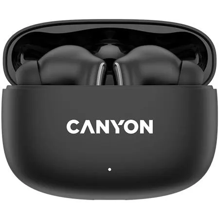Slúchadlá, TWS bezdrôtové, Bluetooth 5.4, CANYON "OnGo 9", čierne 2