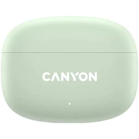 Slúchadlá, TWS bezdrôtové, Bluetooth 5.4, CANYON "OnGo 9", zelené 3
