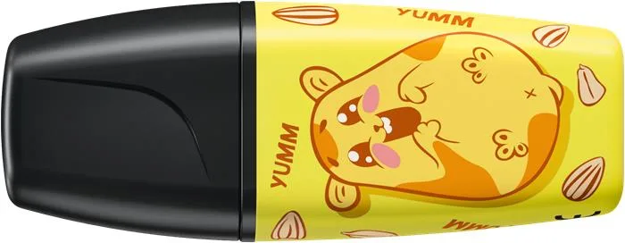 Zvýrazňovač, displej, 2-5 mm, STABILO "Boss Mini Animal Vibes", mix 7