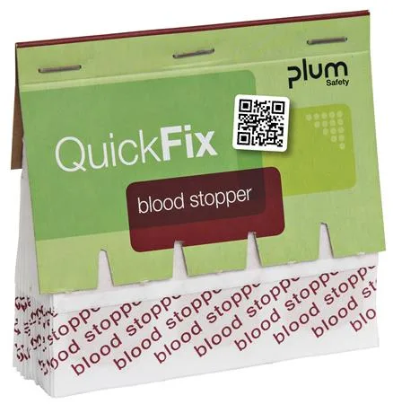Náplaste na zastavenie krvácania, náhradná nápň, "Quick Fix", 45 ks, PLUM 2