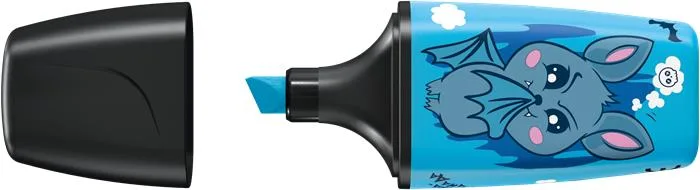 Zvýrazňovač, sada, 2-5 mm, STABILO "Boss Mini Animal Vibes", 5 rôznych farieb 8