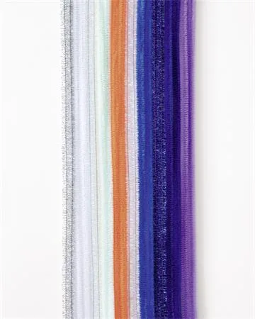 Žinilkové drôtiky, 50 cm, FOLIA "Vesmír", 10 rôznych farieb 2