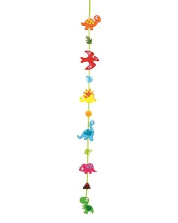 Kreatívna mini filcová tvorivá súprava, girlanda, FOLIA, dinosaurus 2