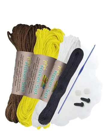 Mini súprava na háčkovanie, FOLIA, lev 2