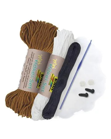 Mini súprava na háčkovanie, FOLIA, veverička 2