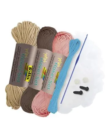 Mini súprava na háčkovanie, FOLIA, lama 2