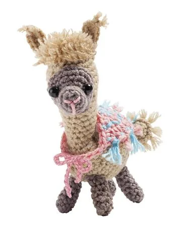 Mini súprava na háčkovanie, FOLIA, lama 3