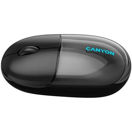 Myš, bezdrôtová, duálny režim pripojenia, optická, CANYON "OnClick 24", čierna 3