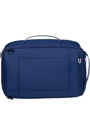 Cestovná taška, kabínová veľkosť,  21 l, 3 in 1, AMERICAN TOURISTER "Puffypop", námornícka modrá 6