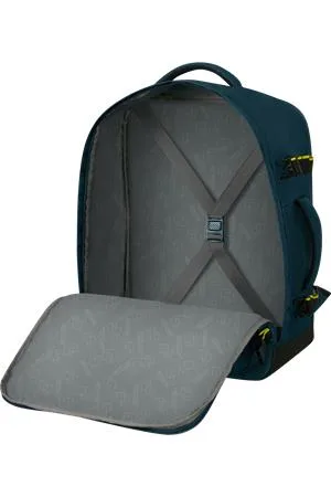 Batoh, kabínová veľkosť, 38 l, M, AMERICAN TOURISTER "Take2Cabin", modrý 3
