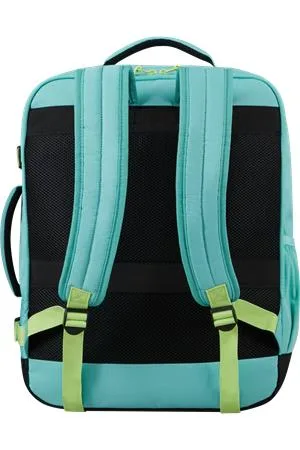 Batoh, kabínová veľkosť, 38 l, M, AMERICAN TOURISTER "Take2Cabin", tyrkysový/limetkový 6