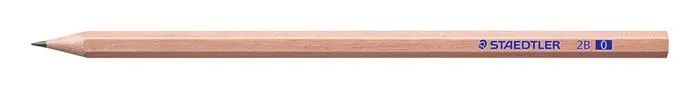 Grafitová ceruzka, 2B, šesťhranná, STAEDTLER "Noris® natural 130 60N" 2