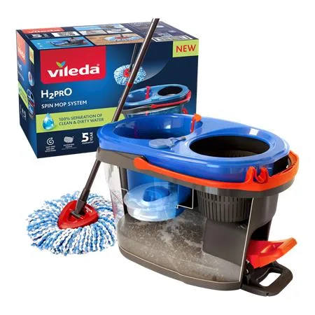 Rotačný mop, s pedálom, VILEDA "H2PrO" 3