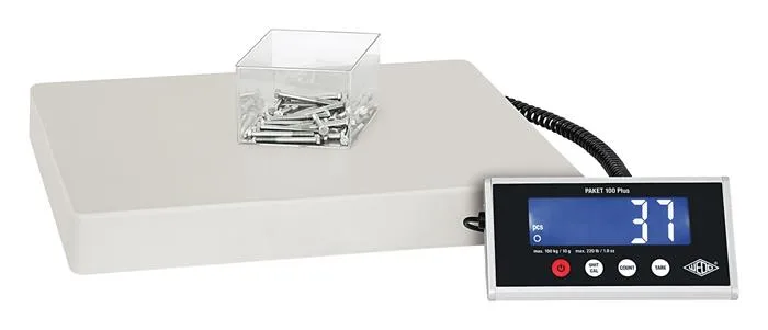 Balíková váha, digitálna,  nosnosť: 100 kg, WEDO "Paket 100 Plus" 3