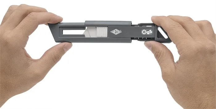 Univerzálny odlamovací nôž, 19 mm, keramická čepeľ, WEDO, "CERA-Safeline", sivá 3