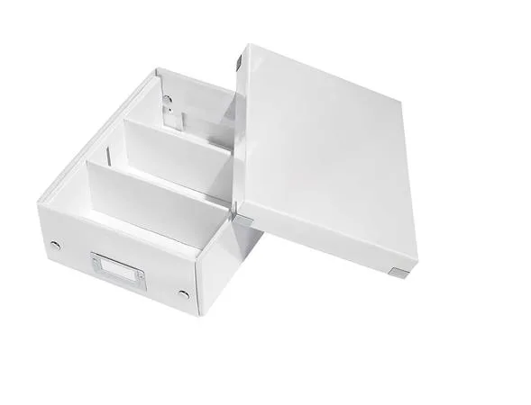 Škatuľa, organizačná, rozmer S, LEITZ "Click&Store", biela 3
