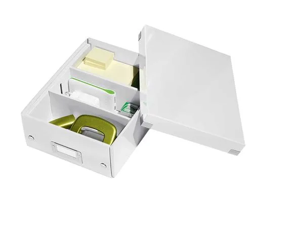 Škatuľa, organizačná, rozmer S, LEITZ "Click&Store", biela 4