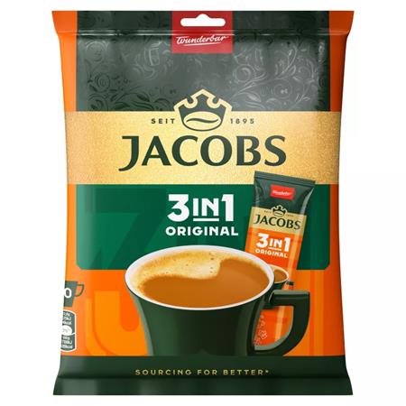 Instantná káva stick, 10x12,6 g, JACOBS "3in1"