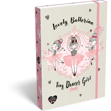 Box na zošity, A4, LIZZYSULI, "Tiny Dancer, Lovely Ballerina"