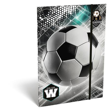 Doska s gumičkou, kartón, A5, LIZZYSULI, "Top League"