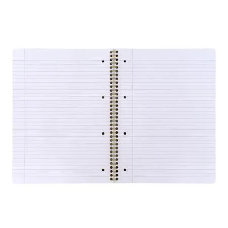 Špirálový zošit, A4+, linajkový, 100 listov, PUKKA PAD "Floral Jotta Notebook", mix 10