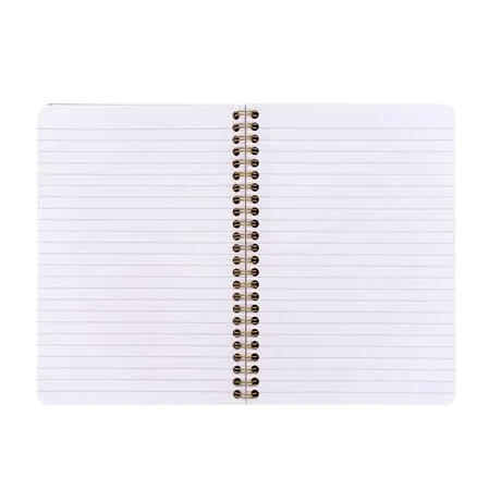 Špirálový zošit, A5, linajkový, 100 listov, PUKKA PAD "Floral Jotta Notebook", mix 9