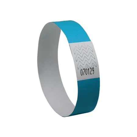 Identifikačný náramok, odolný proti roztrhnutiu,, 265x19 mm, AVERY ZWECKFORM "Tyvek", modrý 2
