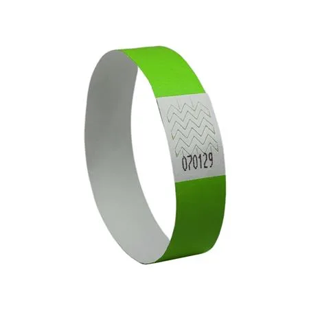 Identifikačný náramok, odolný proti roztrhnutiu,, 265x19 mm, AVERY ZWECKFORM "Tyvek", zelený 2