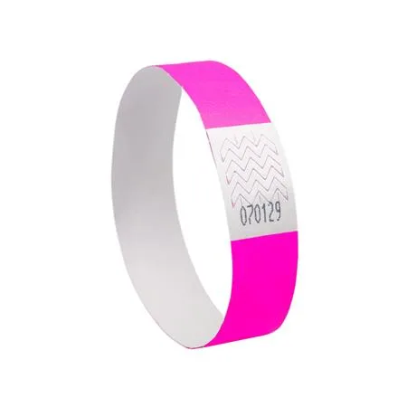 Identifikačný náramok, odolný proti roztrhnutiu,, 265x19 mm, AVERY ZWECKFORM "Tyvek", ružový 2
