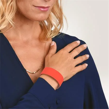 Identifikačný náramok, odolný proti roztrhnutiu,, 265x19 mm, AVERY ZWECKFORM "Tyvek", červený 4
