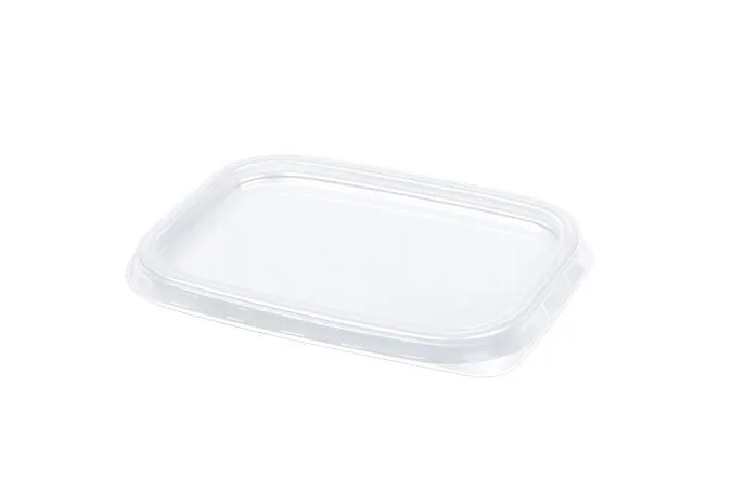Veko k plastovým miskám, 500-750 ml, 100 ks, "švédsky typ"