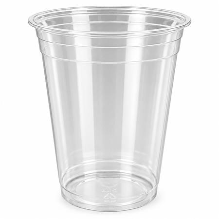 Plastový shaker a koktailový pohár, 3 dl, 50 ks, číry