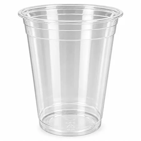 Plastový shaker a koktailový pohár, 3 dl, 50 ks, číry
