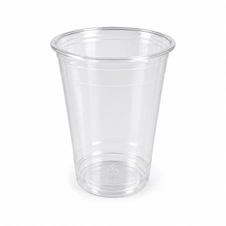 Plastový shaker a koktailový pohár, 4 dl, 50 ks, číry