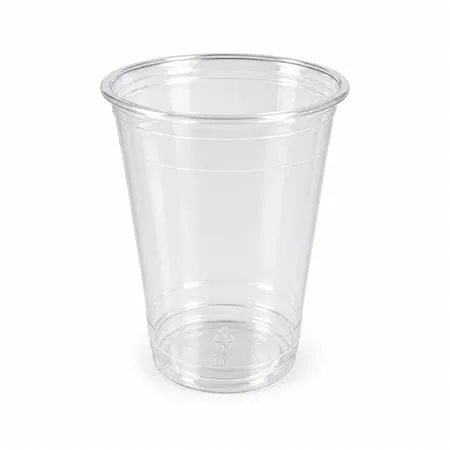 Plastový shaker a koktailový pohár, 4 dl, 50 ks, číry
