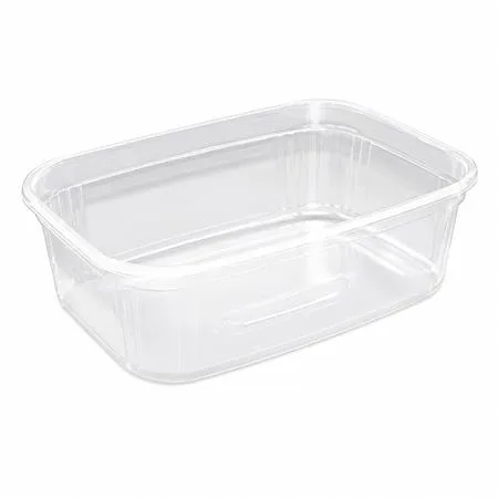 Plastová miska, uzatvárateľná viečkom, 500 ml, 50 ks, "švédsky typ"