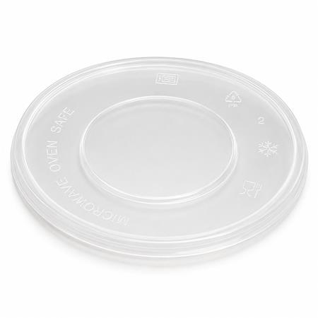 Veko k plastovým tanierom na polievku, 50 ks, 500-750 ml, prírodné