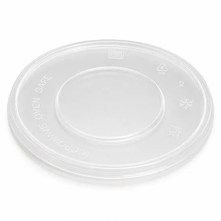 Veko k plastovým tanierom na polievku, 50 ks, 500-750 ml, prírodné