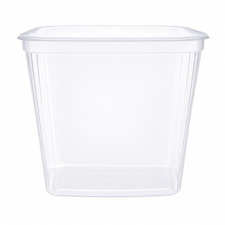 Plastová miska, uzatvárateľná viečkom, 1000 ml, 25 ks, "švédsky typ"