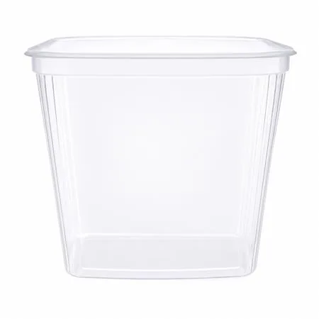 Plastová miska, uzatvárateľná viečkom, 1000 ml, 25 ks, "švédsky typ"