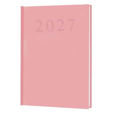 Diár "STANDARD", A5, denný, 2027, ružový