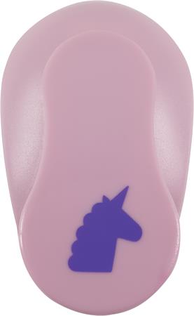 Ozdobná dierovačka, 38 mm, FOLIA, jednorožec 2