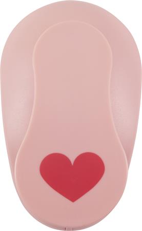Ozdobná dierovačka, 76 mm, FOLIA, srdiečko 2