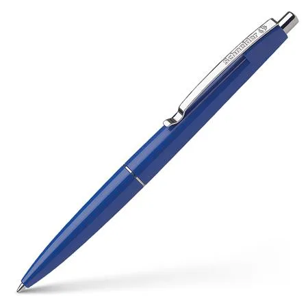 Guľôčkové pero, 0,5 mm, stláčací mechanizmus, SCHNEIDER "Office", modrá 3