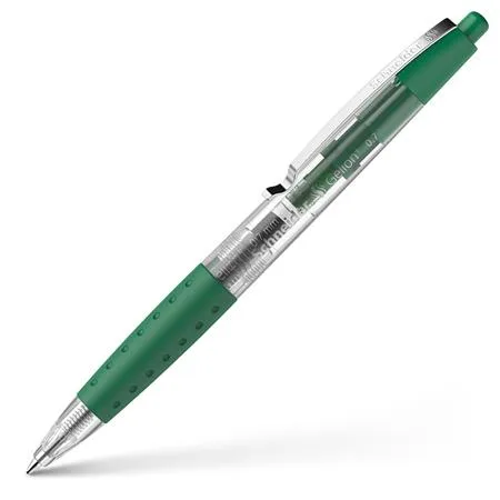 Gélové pero, 0,4 mm, stláčací mechanizmus, SCHNEIDER "Gelion +", zelená 3