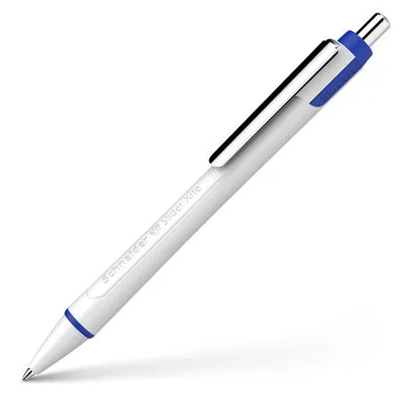 Guľôčkové pero, 0,7 mm, stláčací mechanizmus, SCHNEIDER "Slider Xite", modré 3