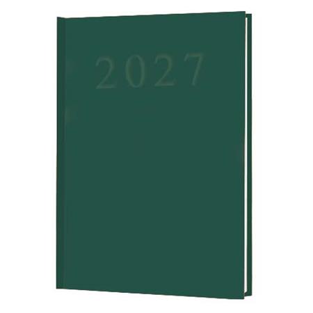 Diár "STANDARD", A5, denný, 2027, zelená