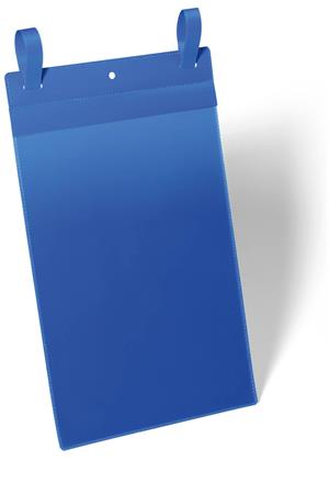 Logistické vrecko, A4, vertikálne, DURABLE, s páskou, modré