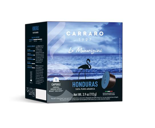 Kávové kapsule, kompatibilné s Dolce Gusto® , 16 ks, CARRARO "Honduras"